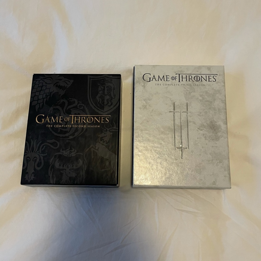 Game of thrones Season Two and Three